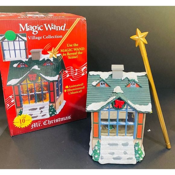 Mr. Christmas Holiday 21 Mr Christmas Dancing Couplesmagic Wand